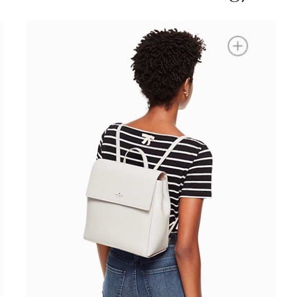 Kate Spade Somerville Road Megan Backpack Gray - Picture 2 of 7